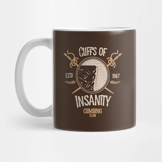 Cliffs Of Insanity Climbing Club by logozaste